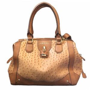 Authentic London Fog Ostrich Lark Satchel